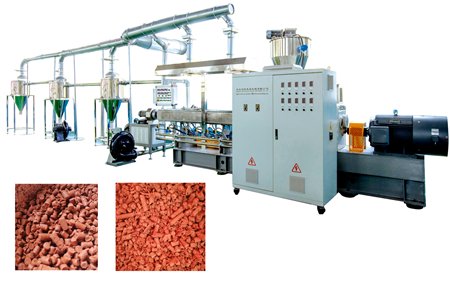 WPC granulation machine
